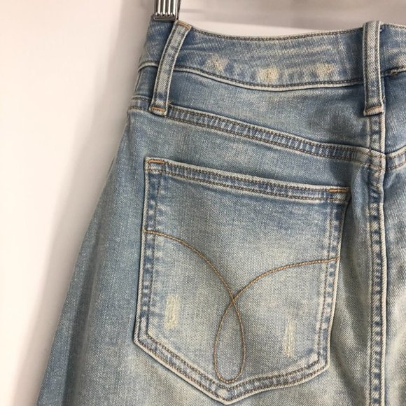 Calvin Klein Jeans Light Blue Skater Skirt - Picture 13 of 14